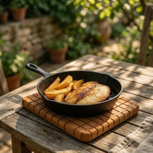 Alternative view of serving boards